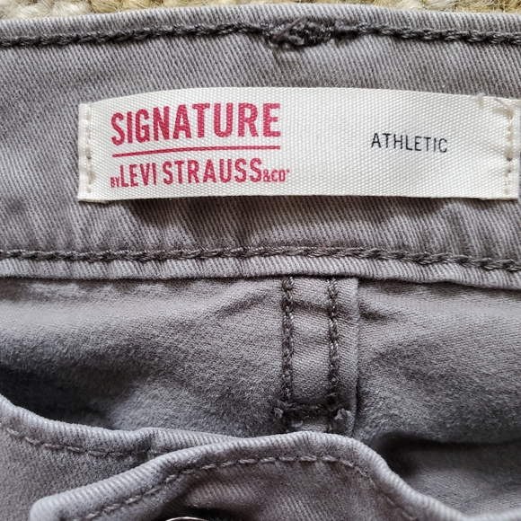 Signature Levi Strauss Grey Athletic Pants (30/32) - Picture 6 of 16